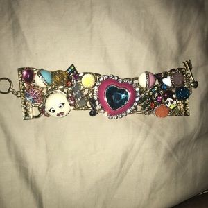Betsey Johnson Trolls bracelet